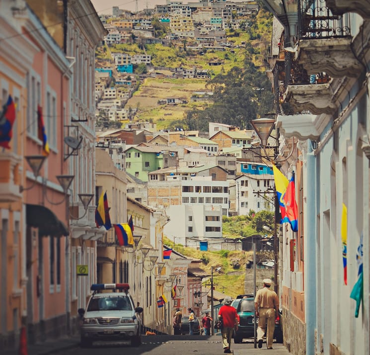 Colonial houses in the center of Quito Ecuador South-America’s best kept secret